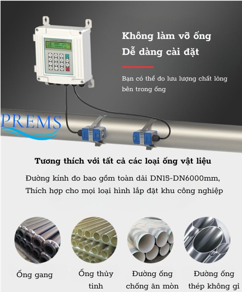 ĐỒNG HỒ LƯU LƯỢNG SIÊU ÂM KẸP NGOÀI PRE-UFM-S