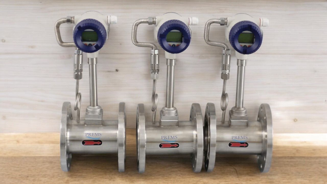 Lắp đặt đồng hồ đo lưu lượng khí chuẩn chính xác