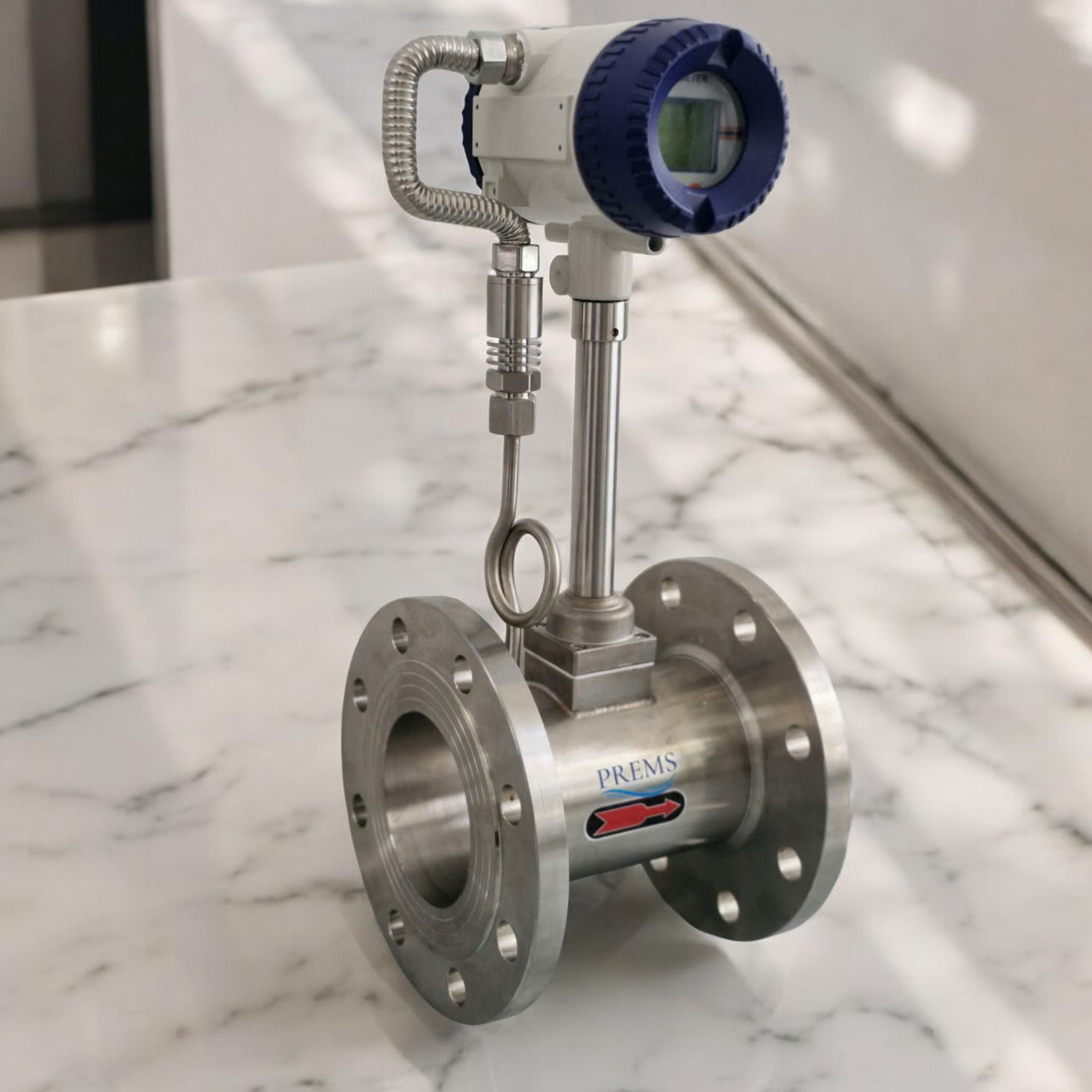 Đồng hồ đo lưu lượng khí Vortex PRE7200 series trong công nghiệp