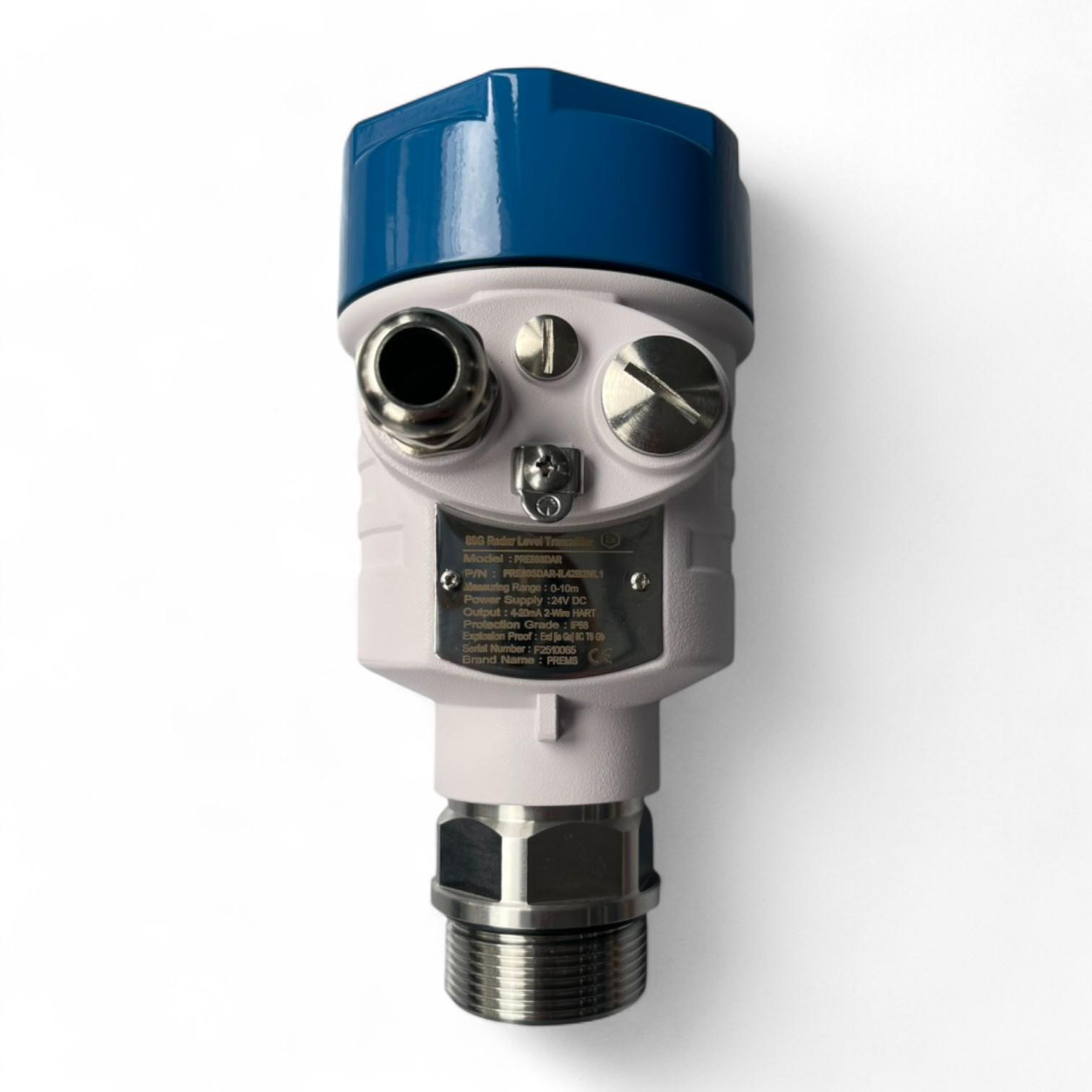 Cảm biến đo mức radar PRE80SDAR trong bồn cao